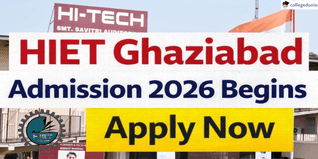 HIET Ghaziabad Admissions 2026  Begins @hiet.org; Apply Now